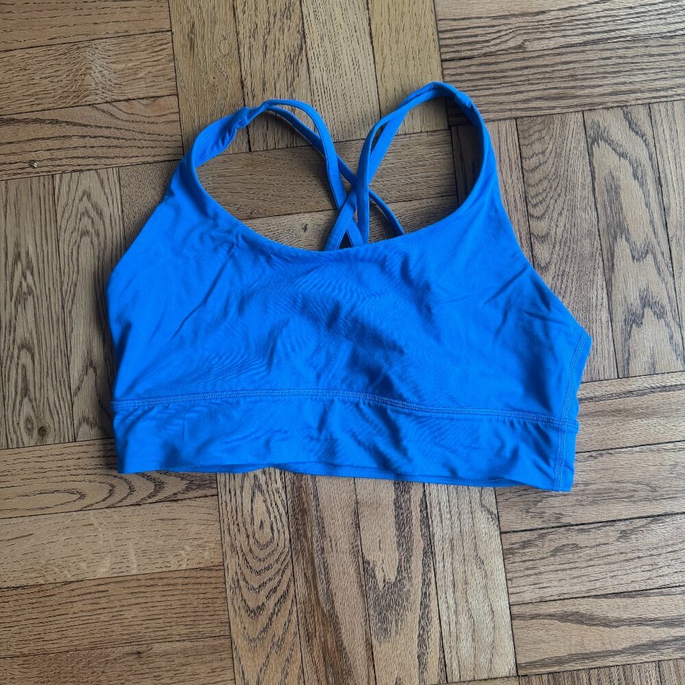 Lululemon Energy Bra – Pipe Dream Blue – Size 12